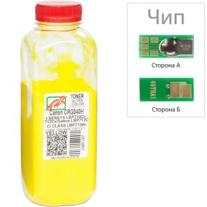 Тонер Canon LBP-710/712, 180г Yello +chip AHK (1505201)