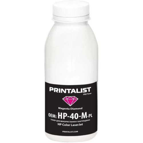 Тонер HP CLJ Universal 40г Magenta Printalist (HP-40-M-PL)