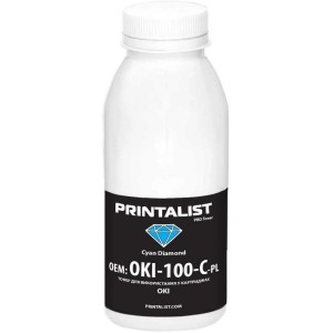 Тонер OKI Universal 100г Cyan Printalist (OKI-100-C-PL)