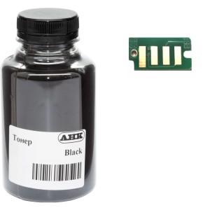 Тонер Ricoh C231/232/24 2/310/311/320 210г+chip Black AHK (50000111)