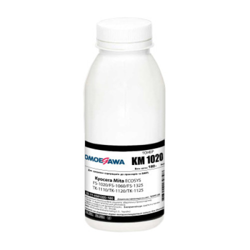Тонер Kyocera ECOSYS TK-1110/TK-1120/TK-1125, 1kg, black Tomoegawa (ED-11-KM1020-1)