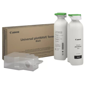 Тонер Canon OCE PlotWave Universal, KIT 2*500г Black, +waste box (6696C001AA)