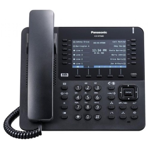 IP телефон Panasonic KX-NT680RU-B