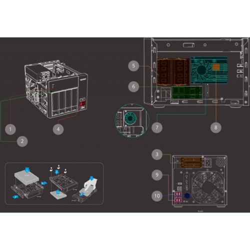 NAS QNap TS-473-8G