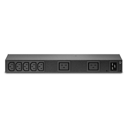 Силовий блок Rack PDU, Basic, 0U/1U, 16A, (7) C13 and (2) C19 APC (AP6120A)