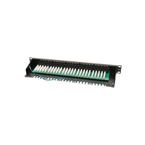 Патч-панель 19 телефонна 1U, 50xRJ-45, Cat.3, DUAL type Voltronic (PPU50-1U)