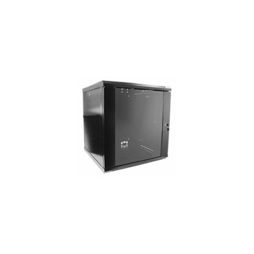 Шафа настінна Hypernet 12U 19 600x450 (WMNC-12U-FLAT-AC-BLACK)