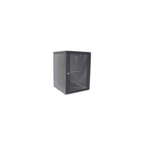 Шафа настінна Hypernet 15U 19 600x450 (WMNC-15U-FLAT-AC- BLACK)