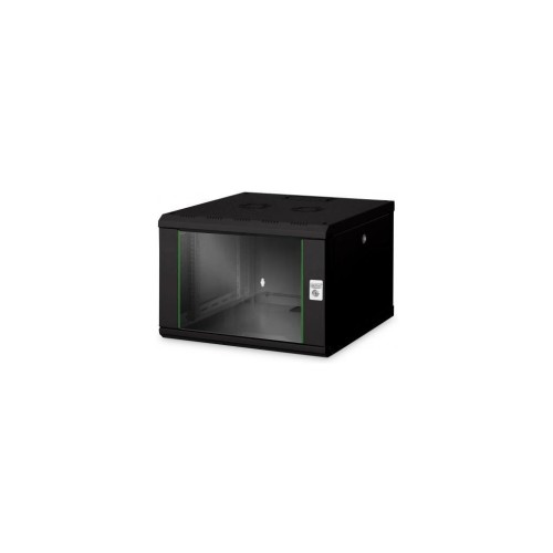 Шафа настінна Digitus Wall Mounting Unique 19 7U 600x600, RAL 9005 (DN-1907U-6/6-SW)