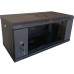 Шафа настінна Hypernet 4U 19 600x450 (WMNC-4U-FLAT-BLACK)