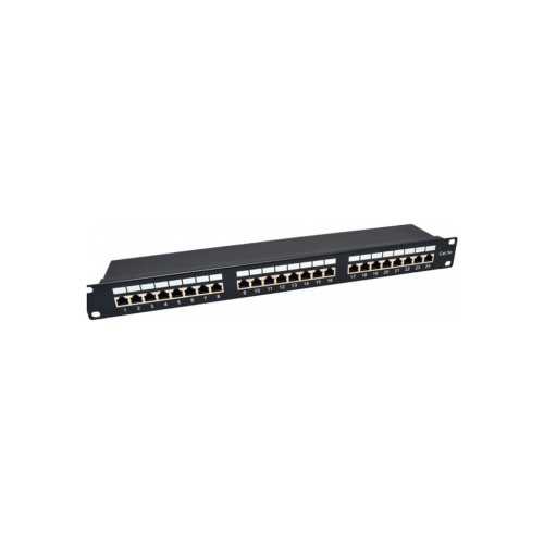 Патч-панель Eserver 19 24xRJ-45 FTP 1U cat.5e (WT-2084-CAT.5E)