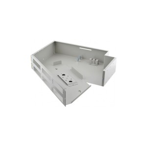 Патч-панель оптична 2U, універсальна, сплайс касети S336 Crosver (FOB 19/2-336/36-2-48)