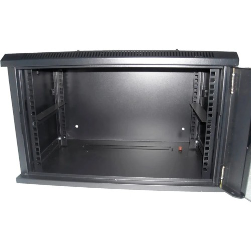 Шафа настінна Hypernet 6U 19 600x350 (WMNC-35-6U-FLAT-AC-BLACK)