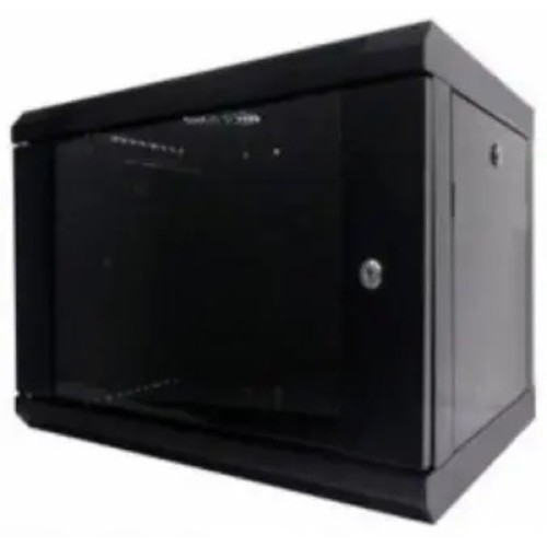 Шафа настінна Hypernet 9U 19 600x500 (WMNC-500-9U-FLAT-BLACK)