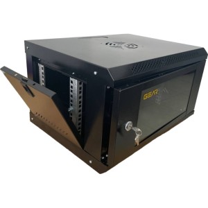 Шафа настінна GEAR 6U 19'' 530x400x300 мм, + полка 19