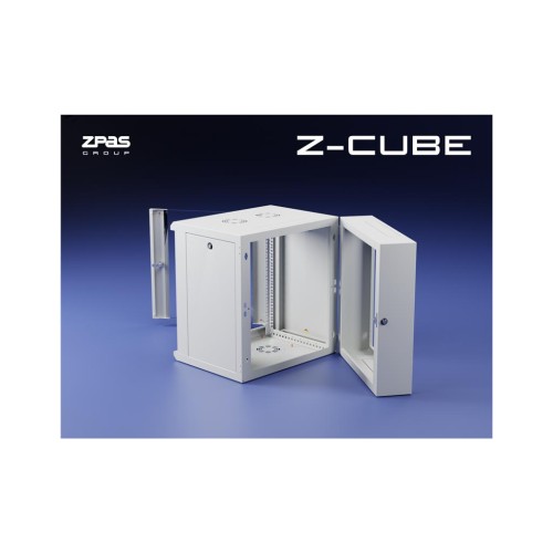 Шафа настінна Zpas 15U 19 600x600 Z-CUBE (W-ZCUBE6060-15S-011)