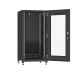 Шафа напольна Ipcom 24U, 600x600 (С-24U-06-06-ДС-ПГ-1-9005) (С-24U-06-06-ДС-ПГ-1-9005)