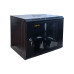 Шафа настінна GEAR 9U 19 600x600x450 мм, + полка 19, black (GWMSN-9U-600-600)