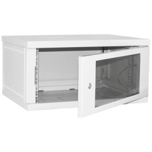 Шафа настінна Ipcom 4U, 600*350, RAL7035 (СН-4U-060х035-ДС-7035)