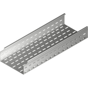 Кабельний організатор Baks Лоток металевий 100*80*1.2мм, 3м (KCD100H80/3)