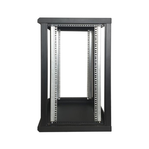 Шафа настінна Eserver 12U 600х600х637 (Ш*Г*В), скло (ES-Е1260B)