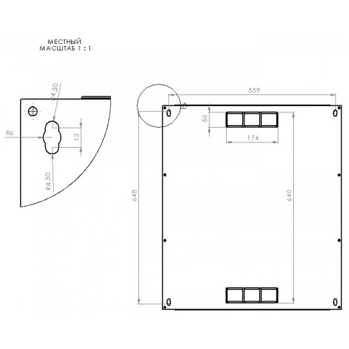 Шафа настінна CMS 15U 600х500х773 мм (Ш*Г*В), акрилове скло, чорна (UA-MGSWA155B) Шафа настінна CMS 15U 600х500х773 мм (Ш*Г*В), акрилове скло, чорна (UA-MGSWA155B)