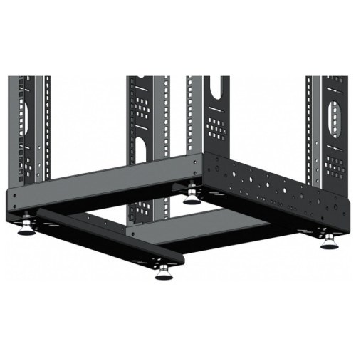 Стойка двухрамна 42U глиб.540мм чорна (без ніг) CMS (UA-OF42-D54-BK)