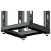 Стойка двухрамна 42U глиб.540мм чорна (без ніг) CMS (UA-OF42-D54-BK)