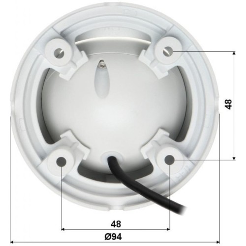 Камера відеоспостереження Dahua DH-HAC-HDW1000M-S3 (3.6 мм) (03179-04612)