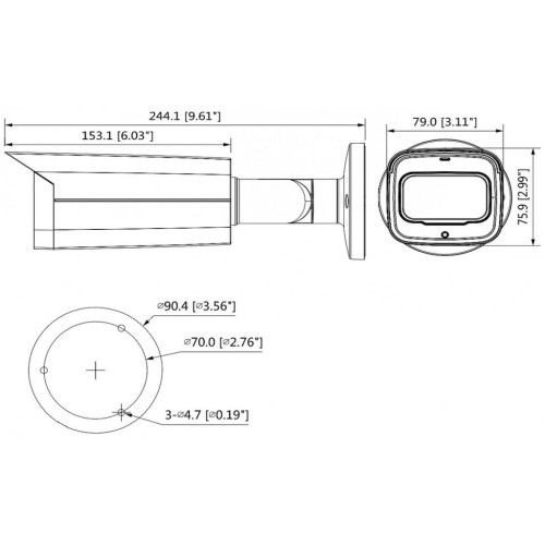 Камера відеоспостереження Dahua DH-HAC-HFW2802TP-A-I8 (3.6)