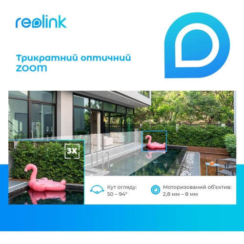 Камера відеоспостереження Reolink RLC-822A