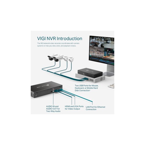 Реєстратор для відеоспостереження TP-Link VIGI NVR1008 (VIGI-NVR1008)