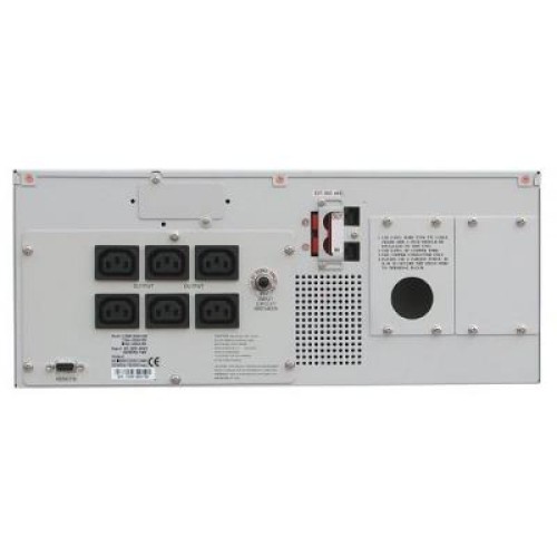 Пристрій безперебійного живлення Powercom SXL-1500A-LCD RM 3U (RXL-1K5A-6GC-2440)