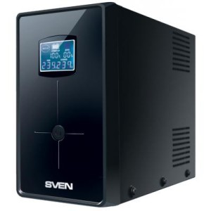 Пристрій безперебійного живлення Sven Pro+ 1500 LCD USB (00370014)