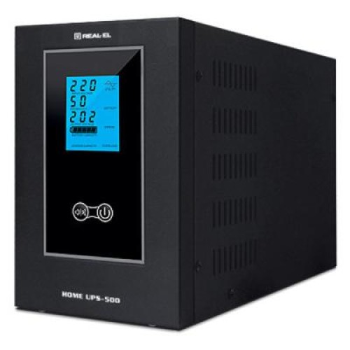 Пристрій безперебійного живлення REAL-EL HOME UPS-500 (EL122100001)