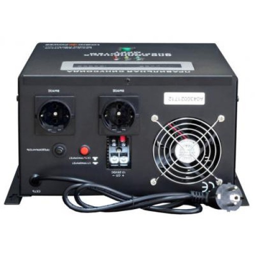 Пристрій безперебійного живлення LogicPower LPY-C-PSW- 1000VA, 12V, МРРТ контролер (4124)