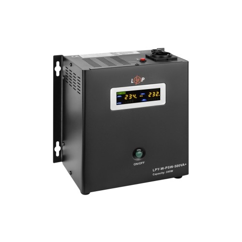 Пристрій безперебійного живлення LogicPower LPY- W - PSW-500VA+, 5А/10А (4142)