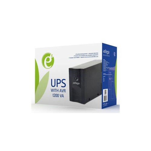 Пристрій безперебійного живлення EnerGenie UPS-PC-1202AP 1200VA (UPS-PC-1202AP)