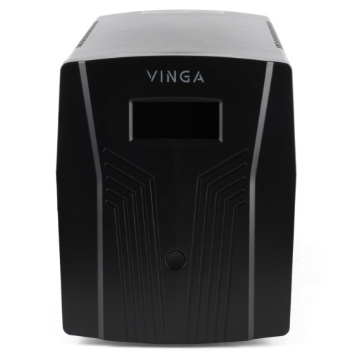 Пристрій безперебійного живлення Vinga LCD 1500VA plastic case (VPC-1500P)