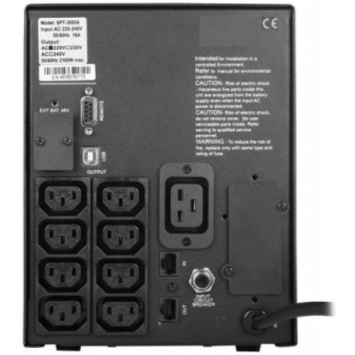 Пристрій безперебійного живлення Powercom SPT-3000