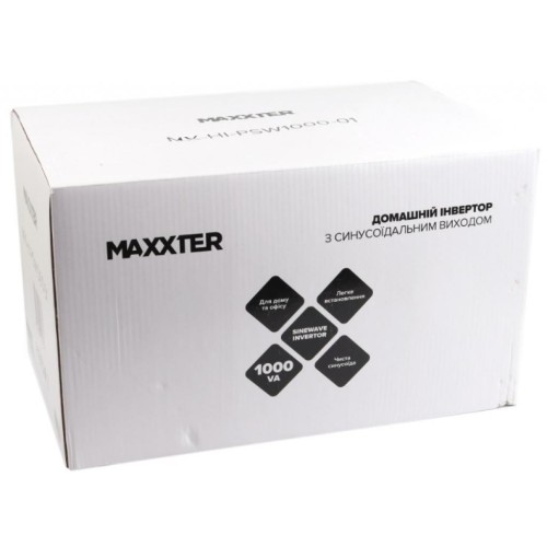 Пристрій безперебійного живлення Maxxter MX-HI-PSW1000-01