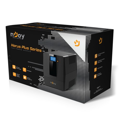 Пристрій безперебійного живлення nJoy Horus Plus 1500VA USB (PWUP-LI150H1-AZ01B)