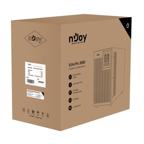 Пристрій безперебійного живлення nJoy Echo Pro 3000VA USB (UPOL-OL300EP-CG01B)