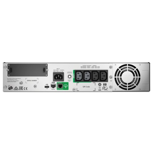 Пристрій безперебійного живлення APC Smart-UPS RM 1500VA 2U LCD SmartConnect (SMT1500RMI2UC)