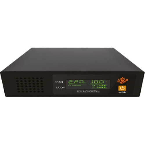Пристрій безперебійного живлення LogicPower LP-460Pro POE-60W (36551) Пристрій безперебійного живлення LogicPower LP-460Pro POE-60W (36551)
