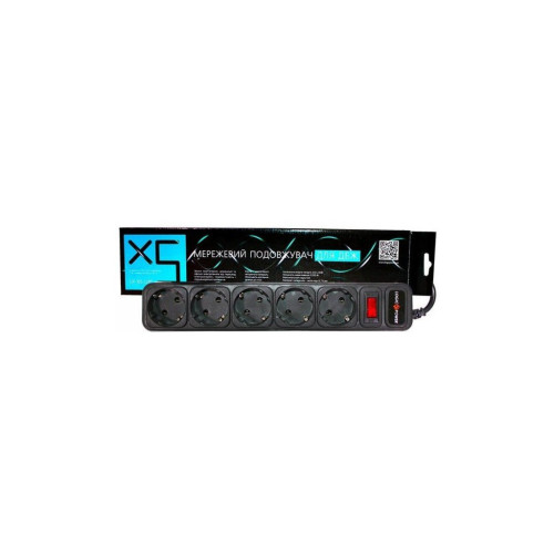 Мережевий фільтр живлення LogicPower LP-X5-UPS 3.0м, 0,75mm2, 10A (2754)