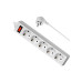 Мережевий фільтр живлення Defender ES 1.8m 5 роз. white (99481)