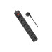 Мережевий фільтр живлення Defender 153, 3 m, 6 роз, black (99495)