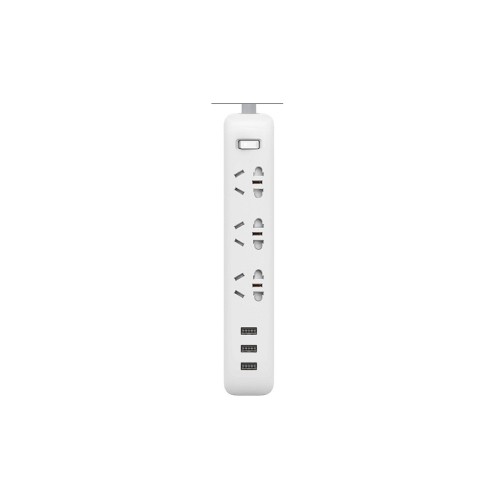 Мережевий фільтр живлення Xiaomi KingMi Power Strip, 3 розетки, 3 USB, 1.8m (QMCXB33CHTM)