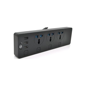 Мережевий фільтр живлення Voltronic TВ-Т11, 3роз, 3*USB Black (ТВ-Т11-Black)